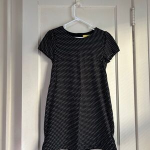 Women’s Maeve Black and White Polka Dot Dress - Size Small
